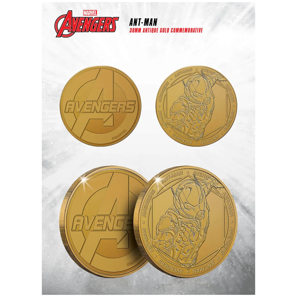 Marvel Ant-Man Verzamelbare Evergreen Herdenkingsmunt Afbeelding 1