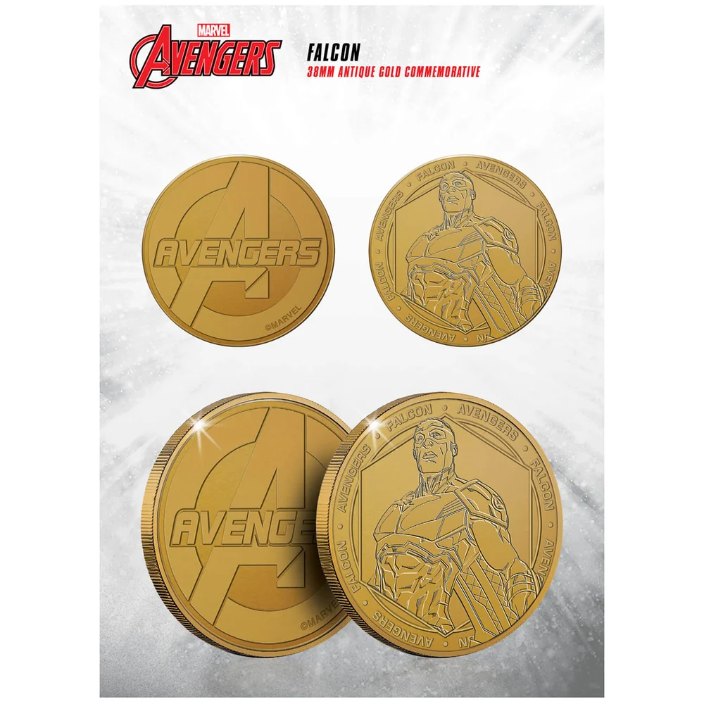 Marvel Falcon Verzamelbare Evergreen Herdenkingsmunt Afbeelding 1