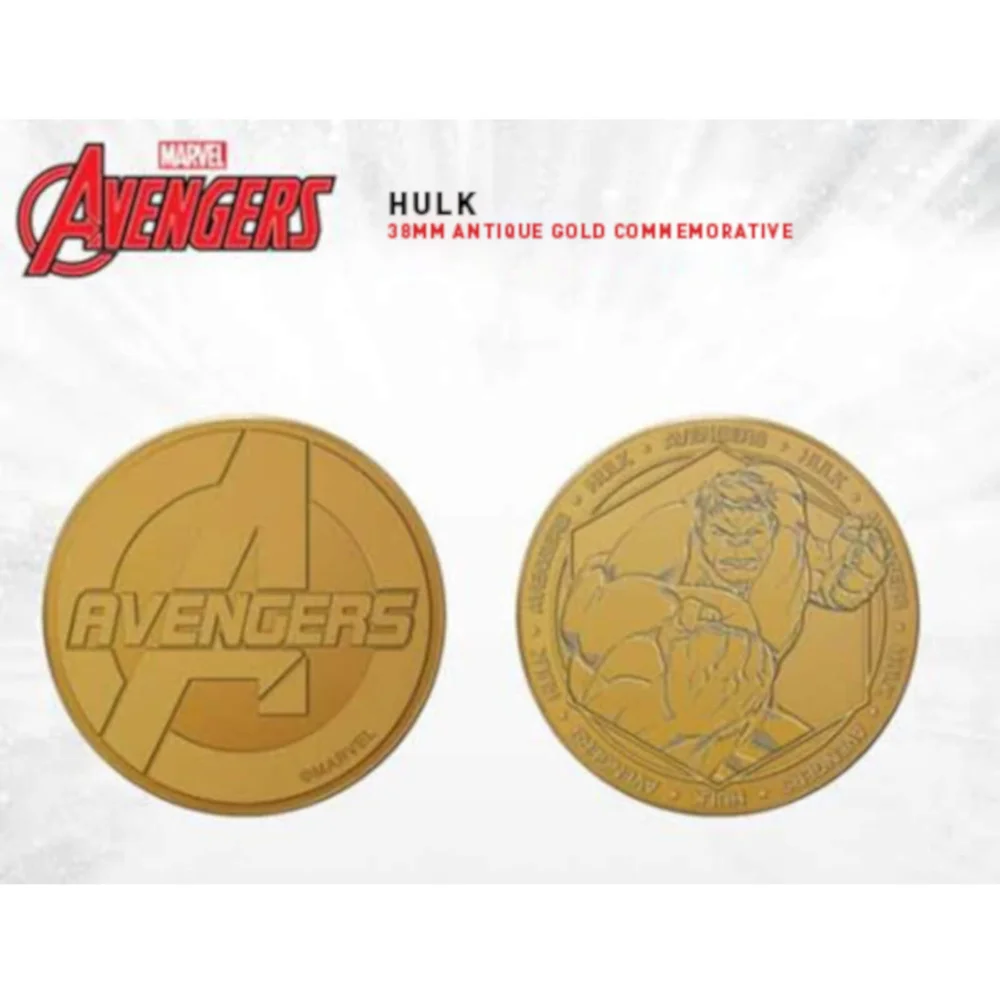 Marvel The Hulk Verzamelbare Evergreen Herdenkingsmunt Afbeelding 1