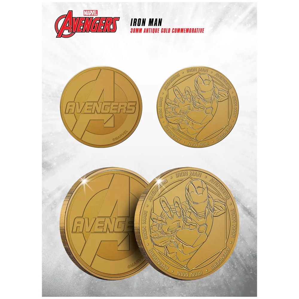 Marvel Iron Man Verzamelbare Evergreen Herdenkingsmunt Afbeelding 1