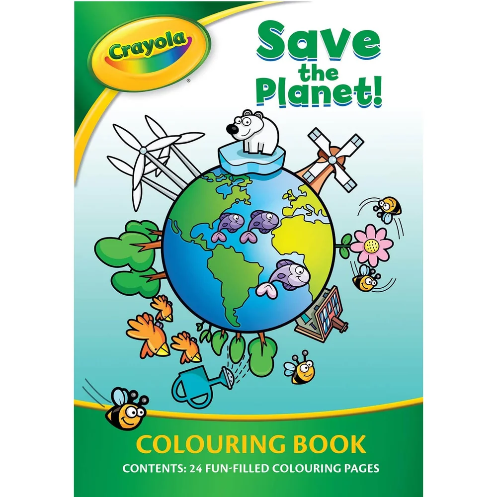 Crayola Save The Planet Kleurboek Afbeelding 1