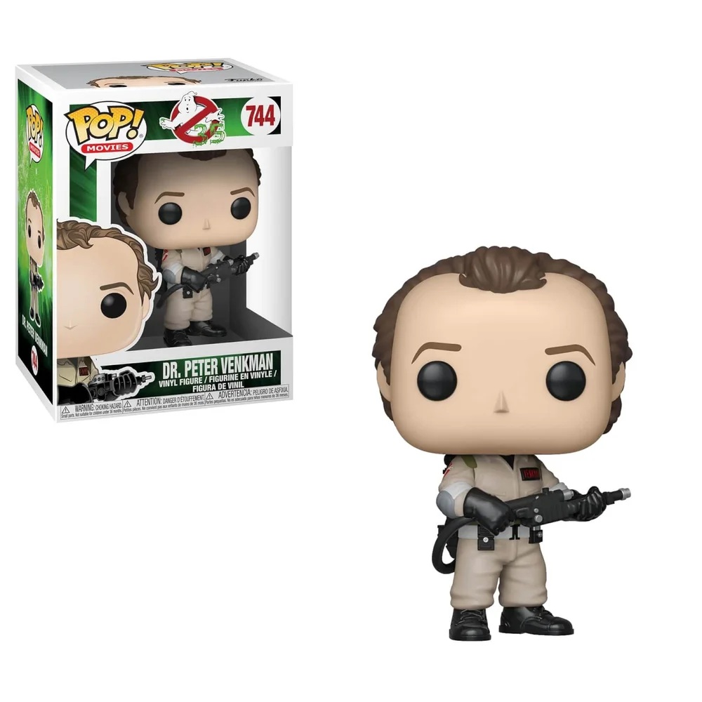 Ghostbusters Dr Peter Venkman Pop! Vinylfiguur Afbeelding 1
