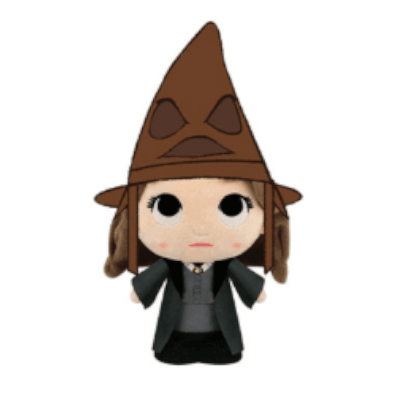 Harry Potter - Hermione with Sorting Hat SuperCute Plush Afbeelding 1
