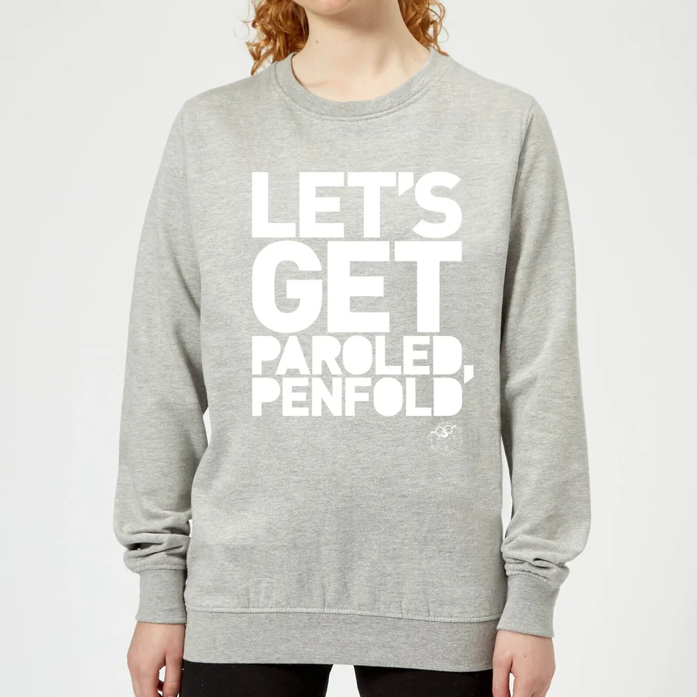 Danger Mouse Let's Get Paroled Penfold Women's Sweatshirt - Grey - 3XL - Grijs Afbeelding 1