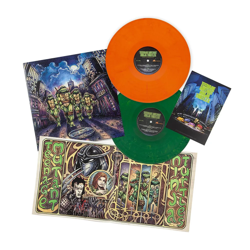 Waxwork Records Teenage Mutant Ninja Turtles (Original Motion Picture partituur) 2lp Afbeelding 1