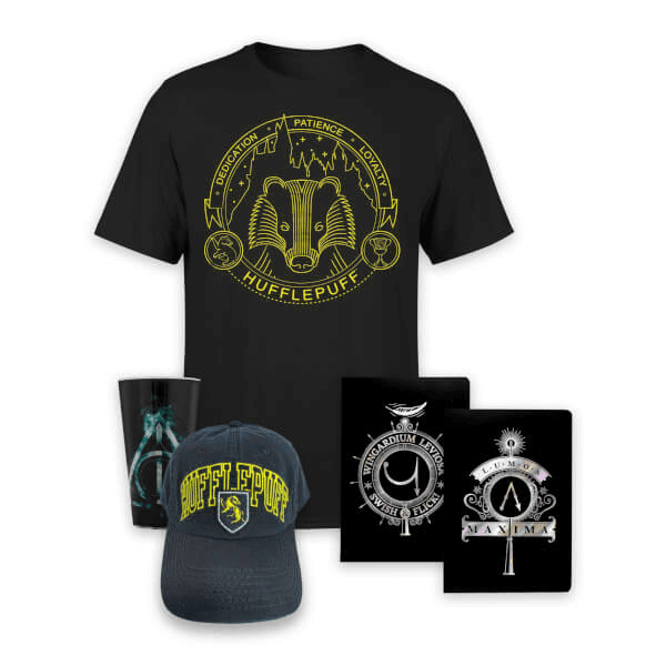 Mega Magic Harry Potter Bundle - Hufflepuff - Men's -S Afbeelding 1