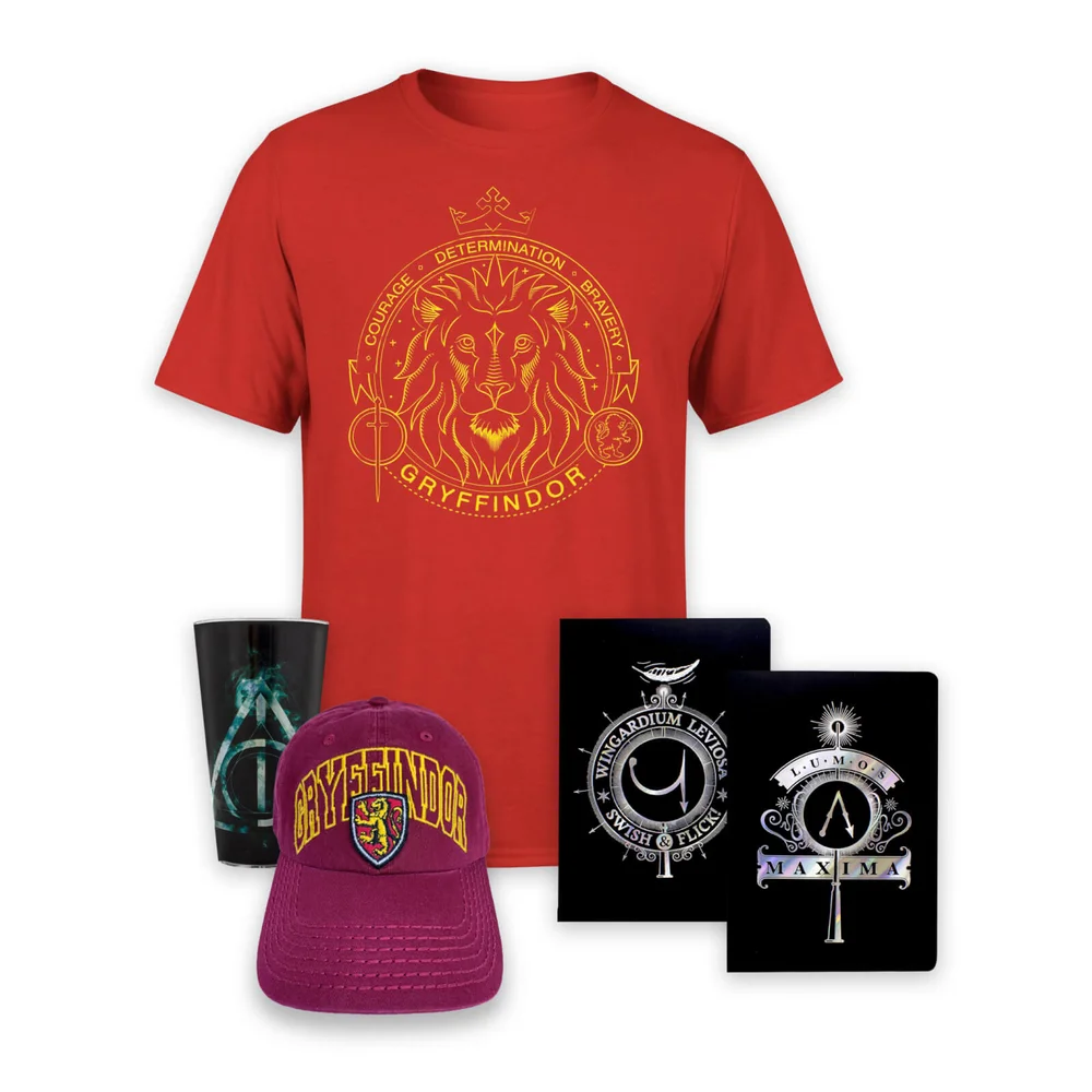 Mega Magic Harry Potter Bundle - Gryffindor - Men's -S Afbeelding 1
