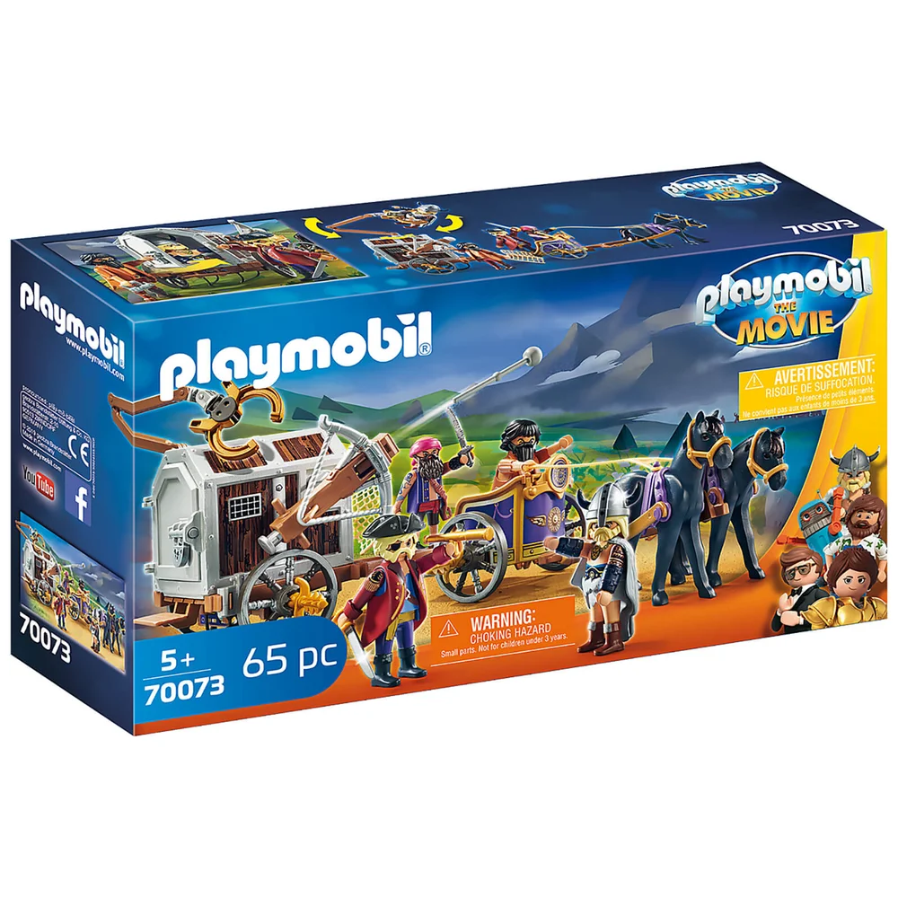 Playmobil: The Movie Charlie with Prison Wagon (70073) Afbeelding 1