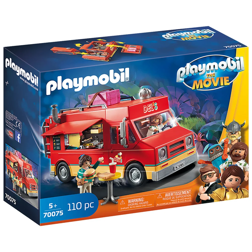 Playmobil: The Movie Del's Food Truck (70075) Afbeelding 1
