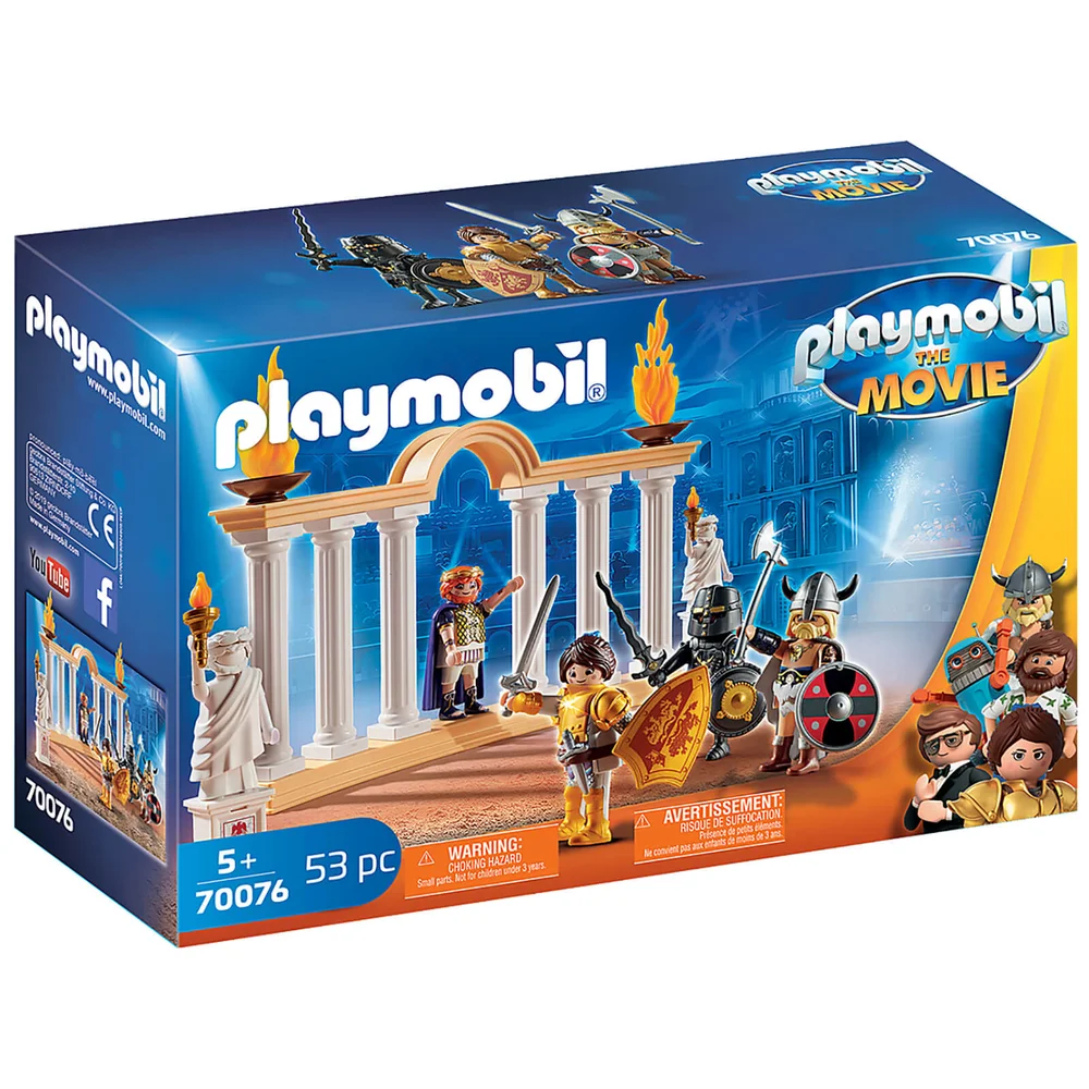Playmobil: The Movie Emperor Maximus in the Colosseum (70076) Afbeelding 1