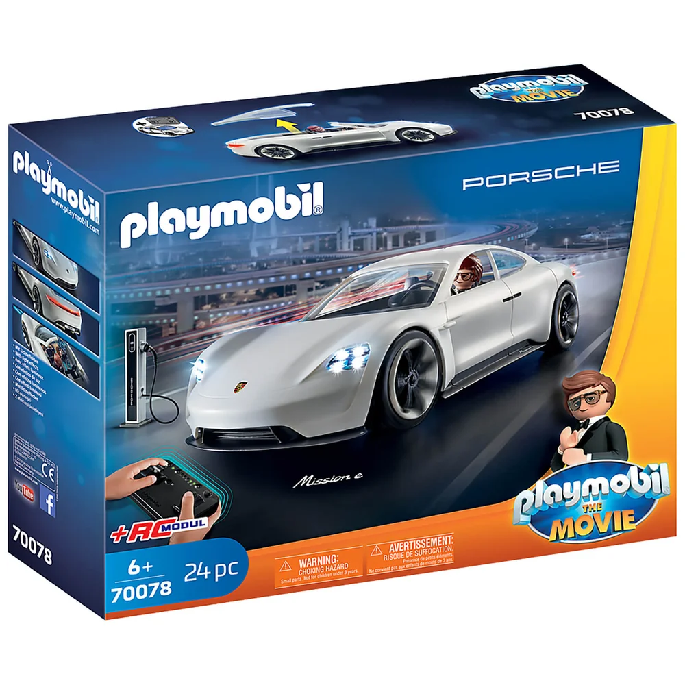 Playmobil: The Movie Rex Dasher's Porsche Mission E (70078) Afbeelding 1