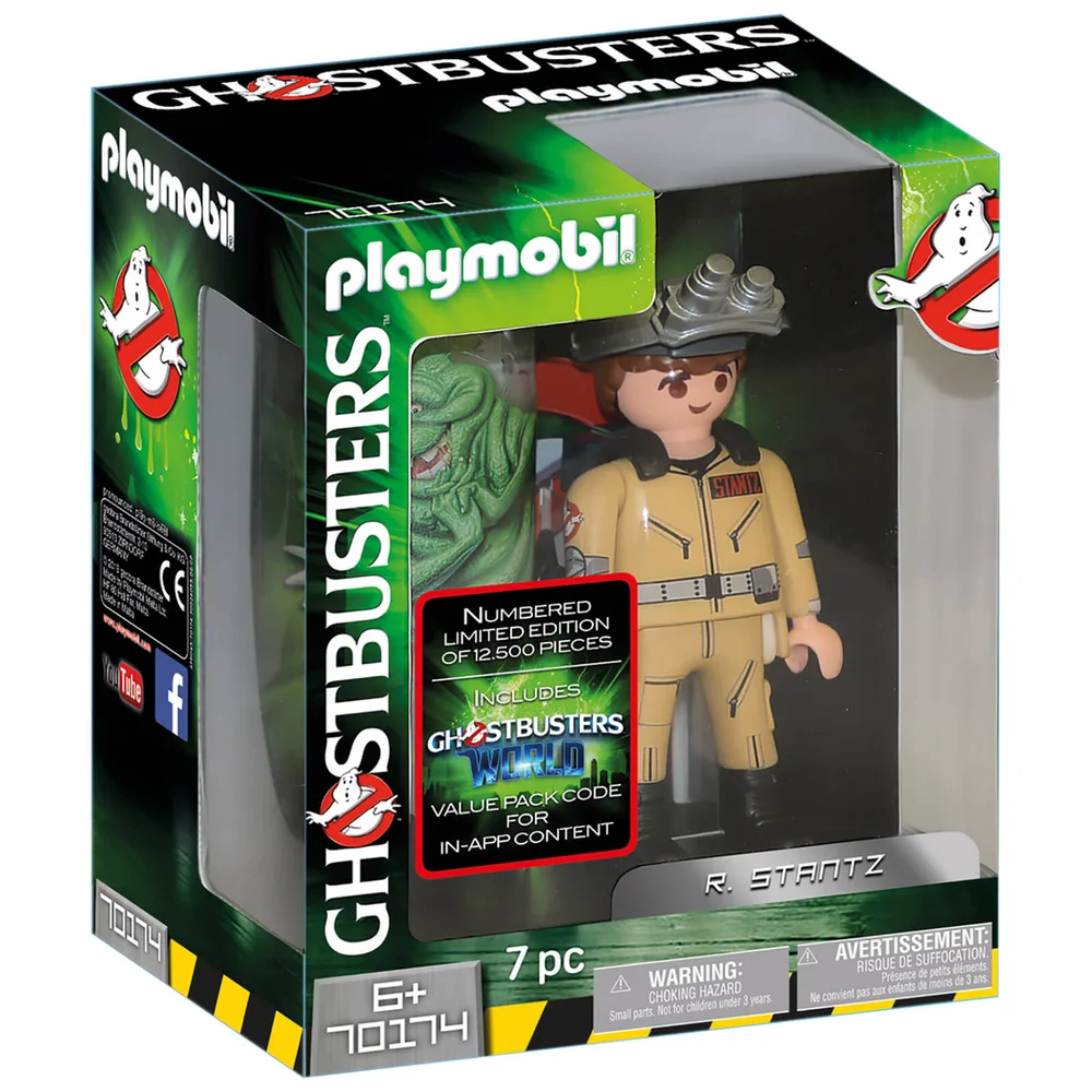 Playmobil Ghostbusters Collectors Editie R. Stantz - beperkt en individueel genummerd (70174) Afbeelding 1