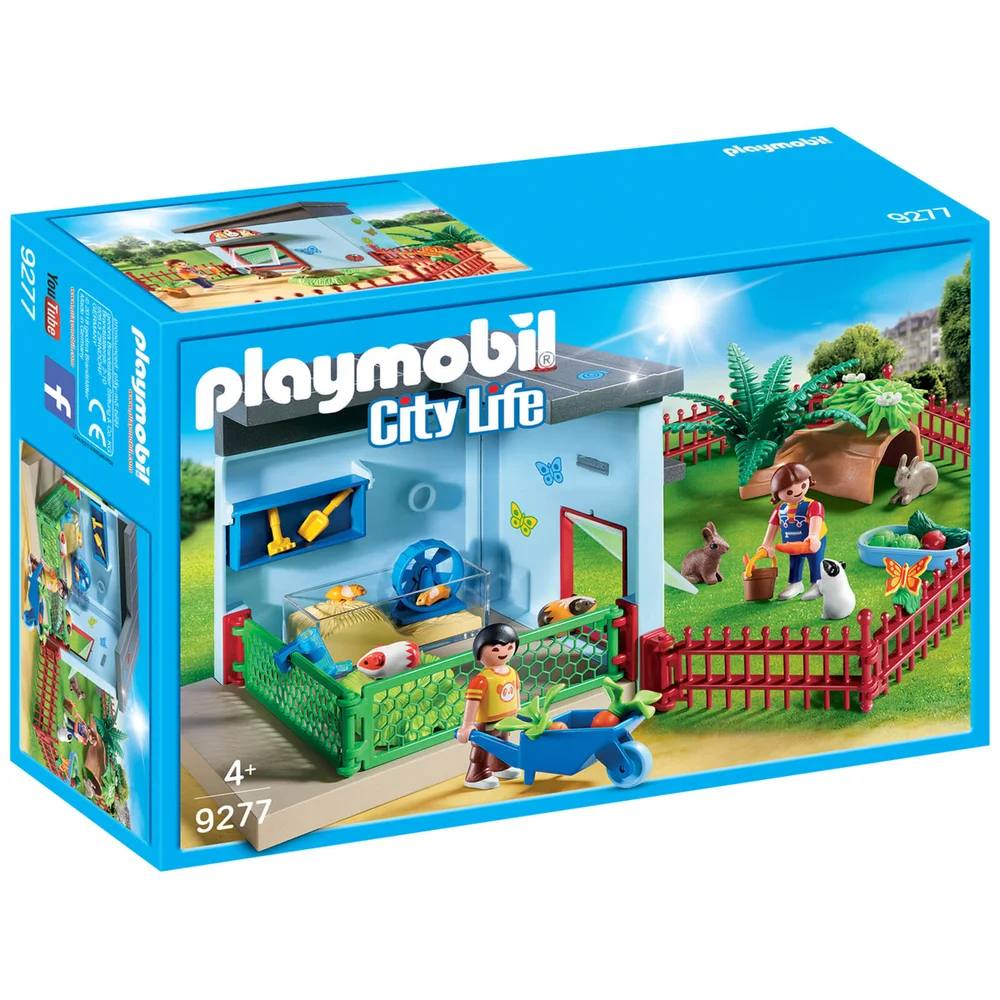 Playmobil City Life Small Animal Boarding with Hamster Wheel (9277) Afbeelding 1