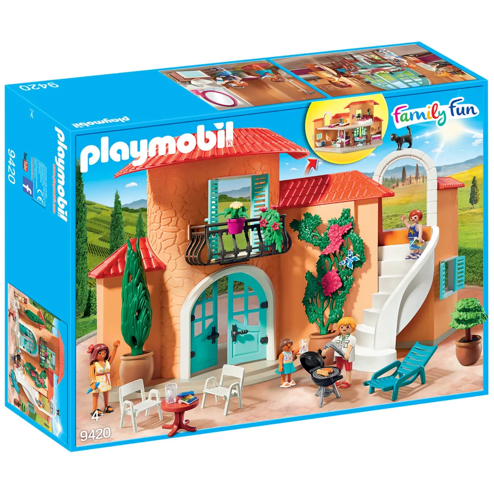 Playmobil Gezinspret Zomer villa met balkon (9420) Afbeelding 1
