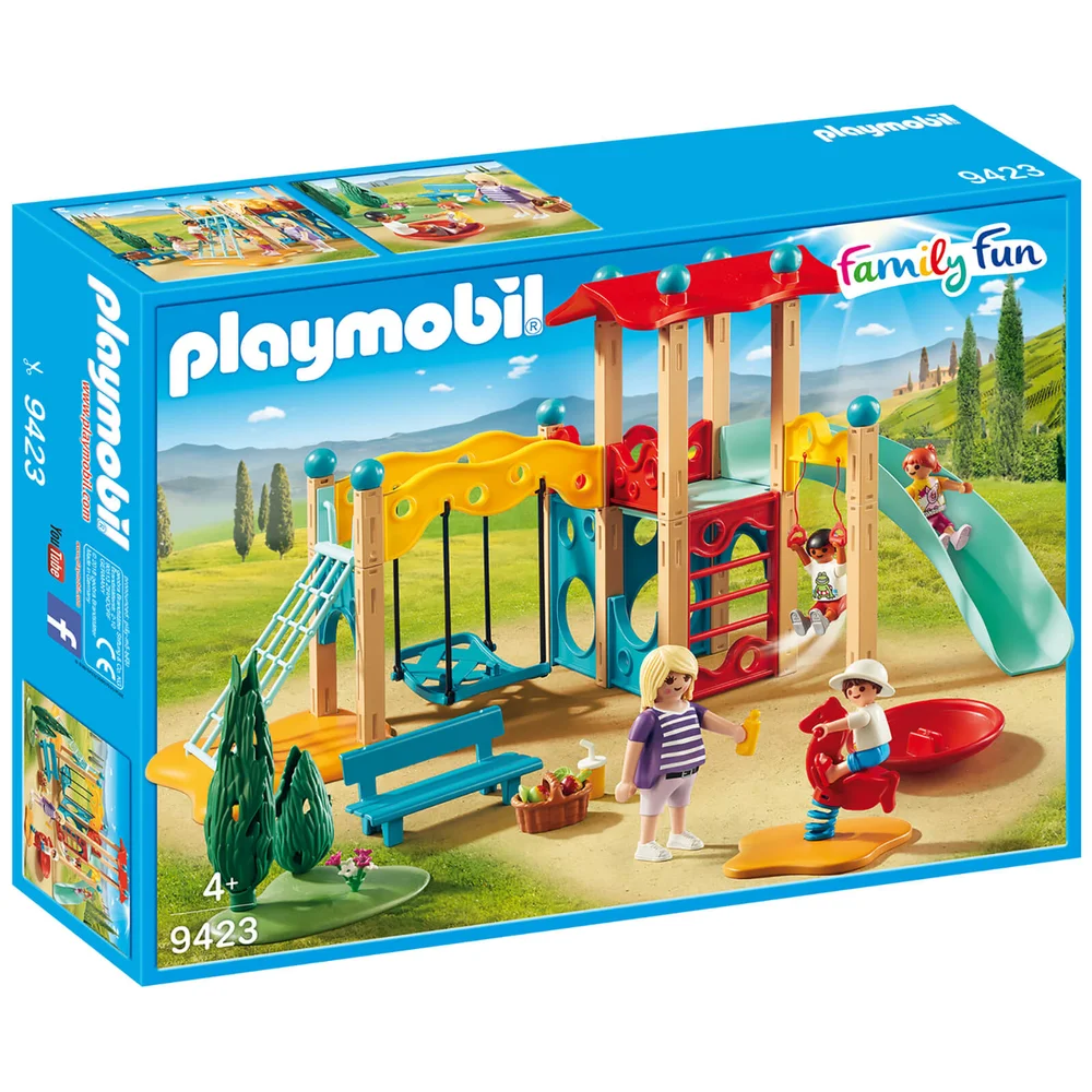 Playmobil Family Fun Park Playground with Watchtower (9423) Afbeelding 1
