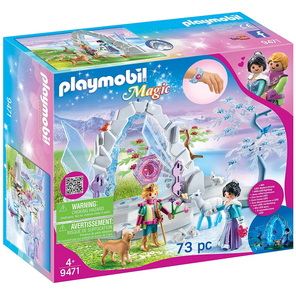 Playmobil Magic Crystal Gate to the Winter World with Lit Gate (9471) Afbeelding 1