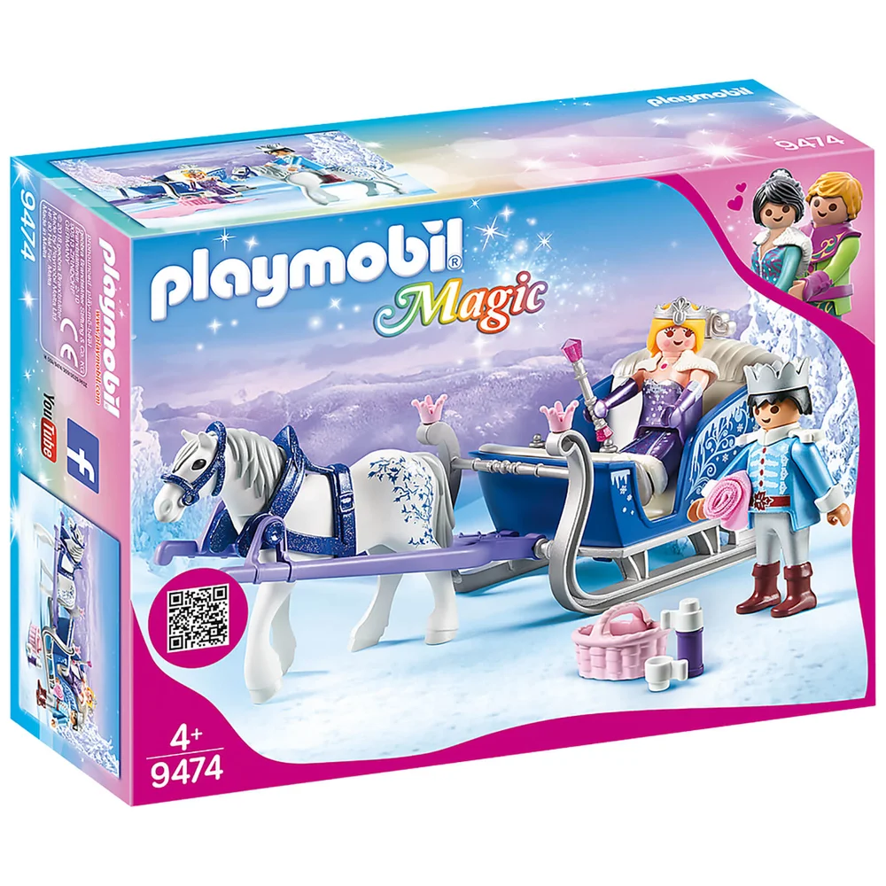 Playmobil Magic Sleigh with Royal Couple (9474) Afbeelding 1