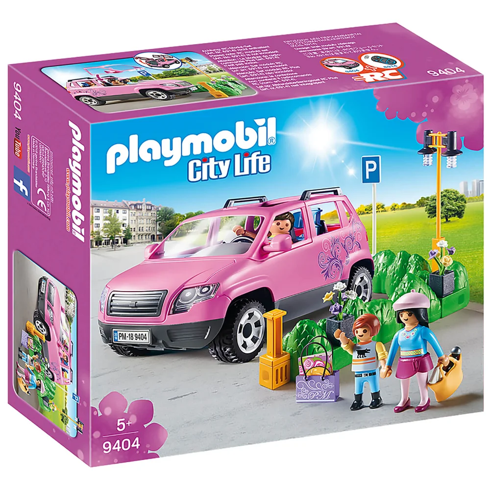 Playmobil City Life Family Car with Parking Space and Removeable Windshield (9404) Afbeelding 1