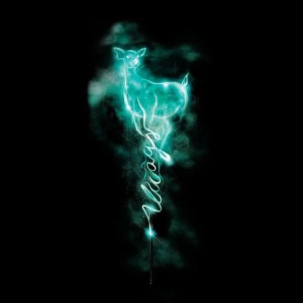 Harry Potter Doe Always Patronus dames t-shirt - Zwart