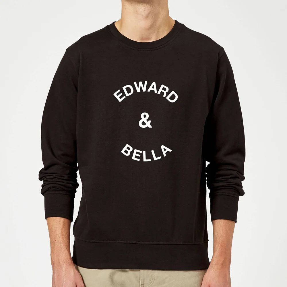 Edward & Bella Sweatshirt - Black - S - Zwart Afbeelding 1