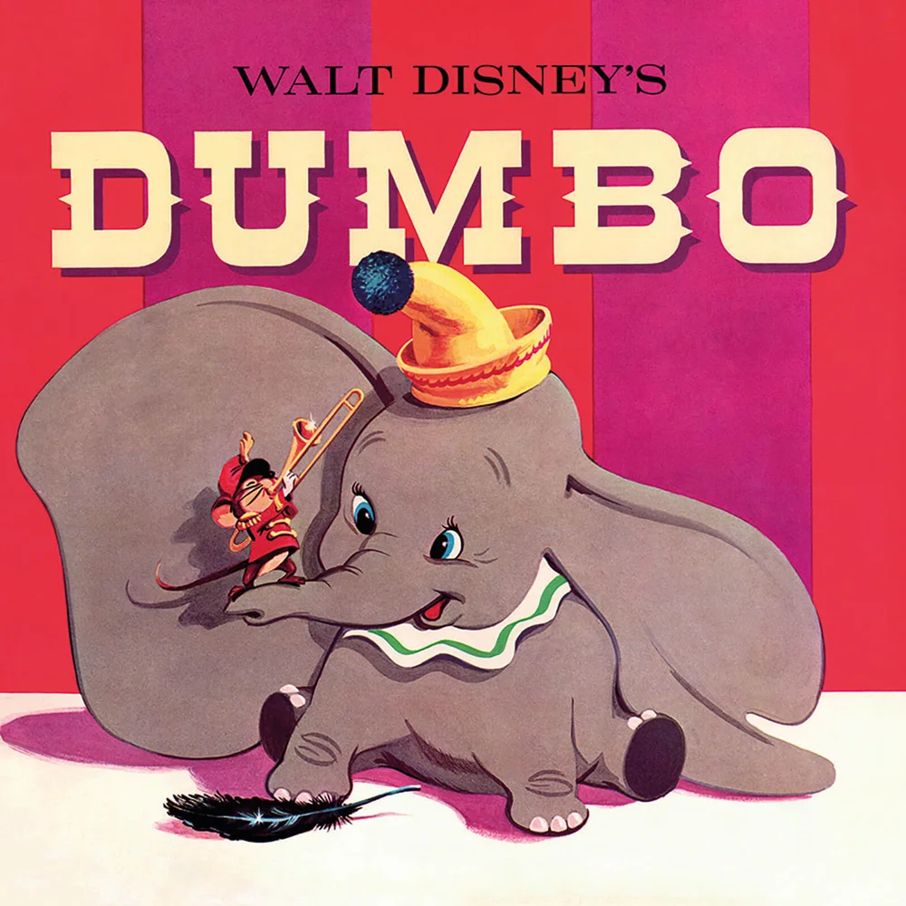 Dumbo 40 x 40cm Canvas Print Afbeelding 1