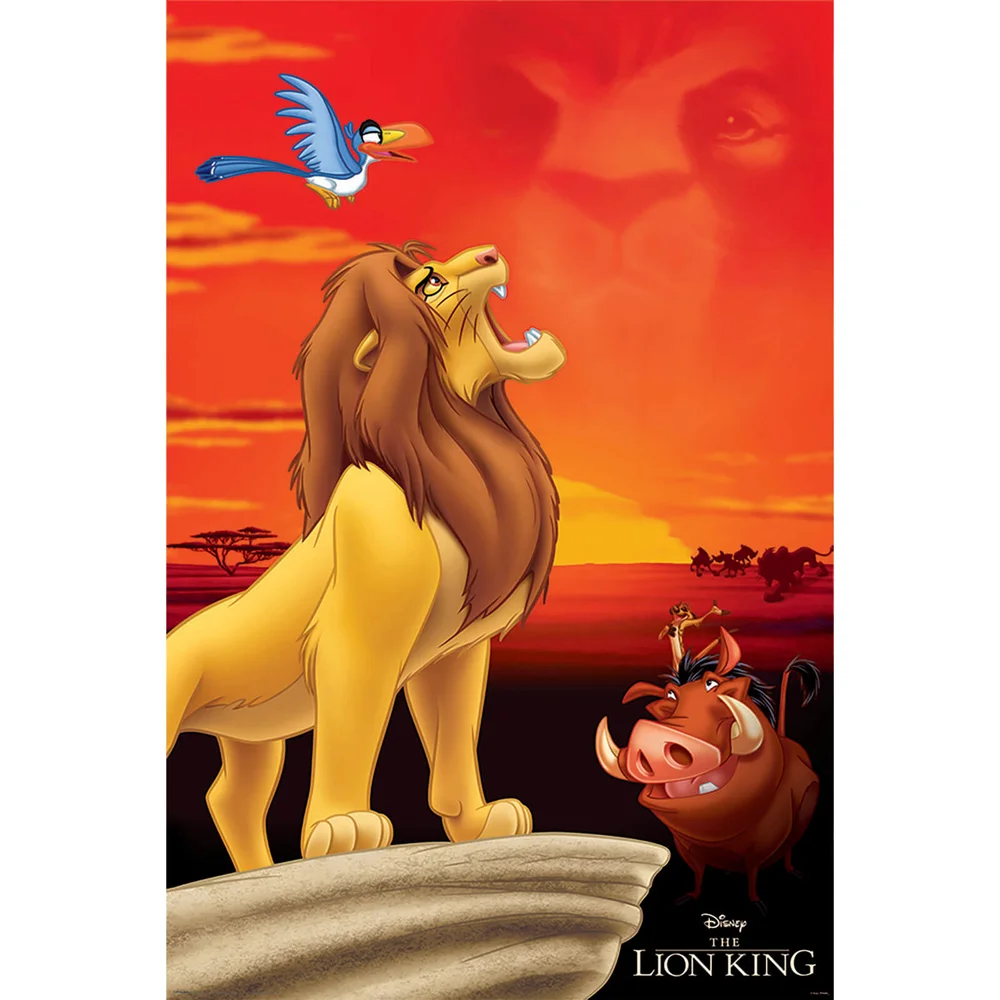 The Lion King (King of Pride Rock) Maxi Poster Afbeelding 1