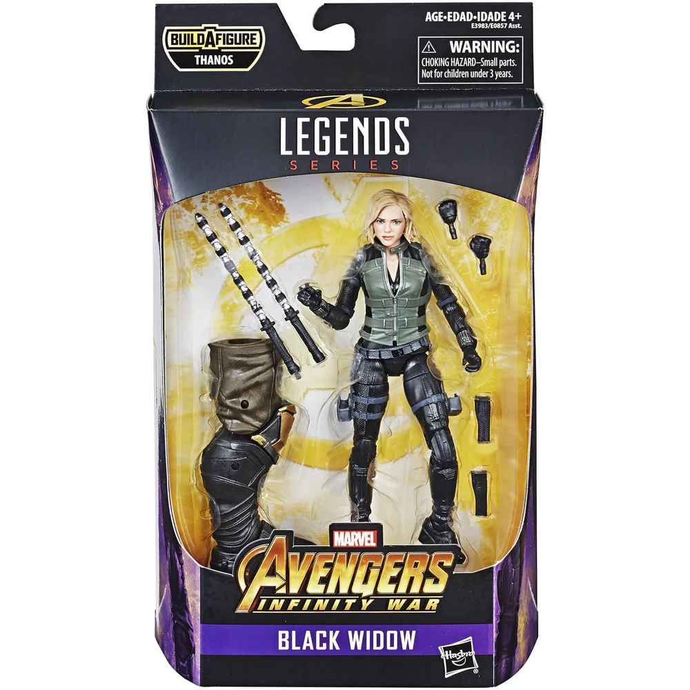 Hasbro Marvel Legends Serie Infinity War Black Widow figuurtje (15 cm) Afbeelding 1