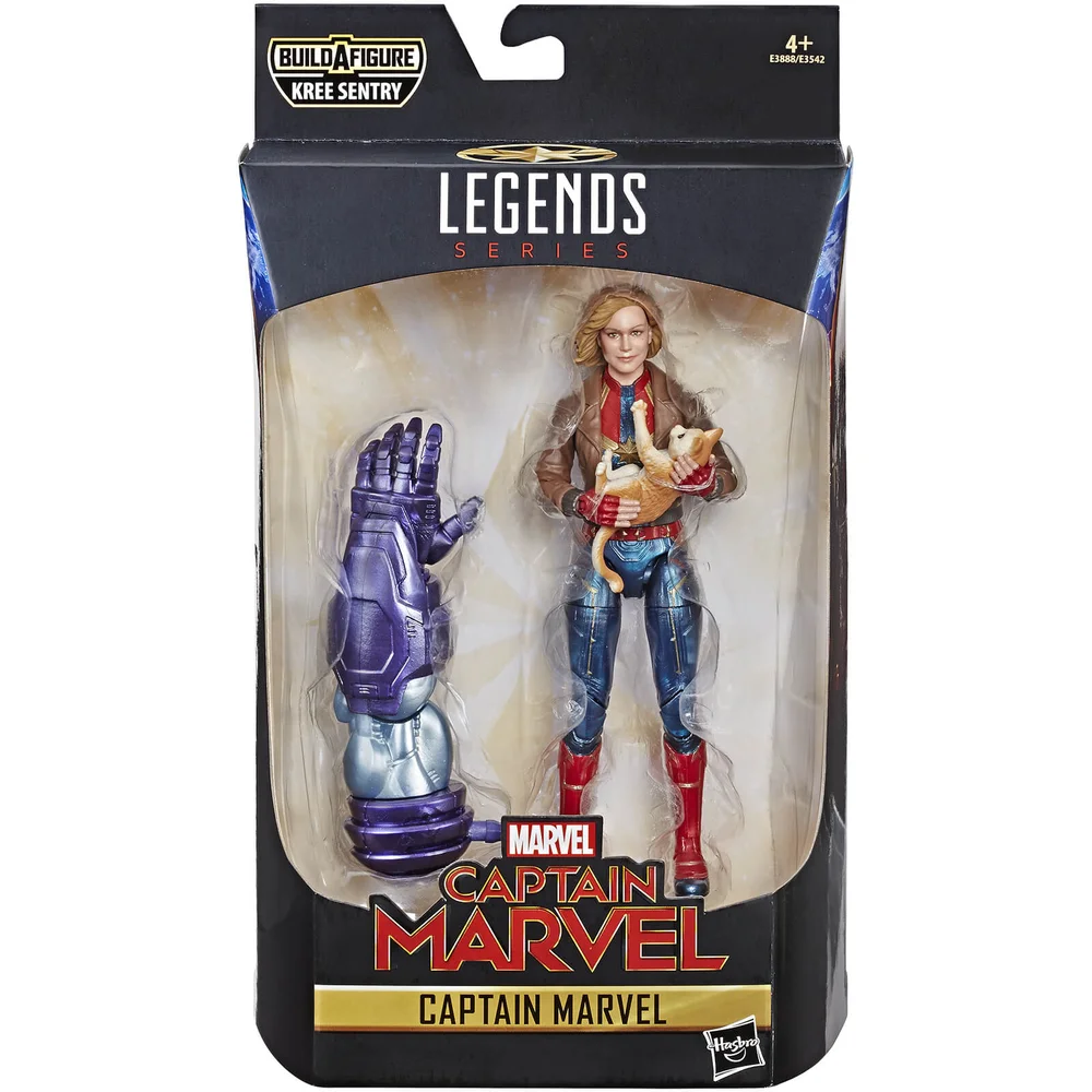 Hasbro Marvel Legends Serie Captain Marvel Captain Marvel in Bomber Jacket Figuur (15 cm) Afbeelding 1