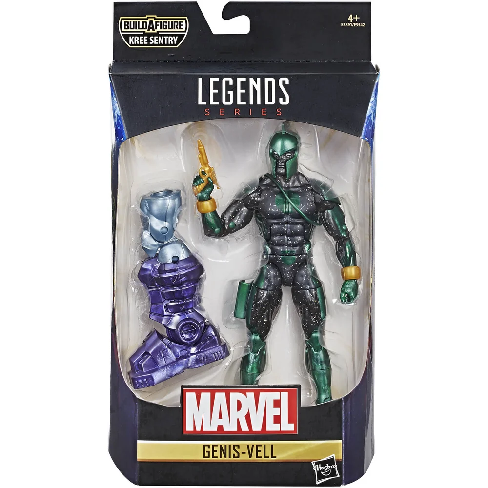 Hasbro Marvel Legends Serie Captain Marvel Genis-Vell Figuur (15 cm) Afbeelding 1