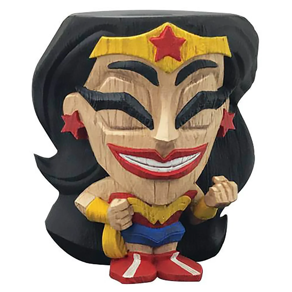 Cryptozoic DC Comics Teekeez Serie 1 Wonder Woman vinylfiguur (8 cm) Afbeelding 1
