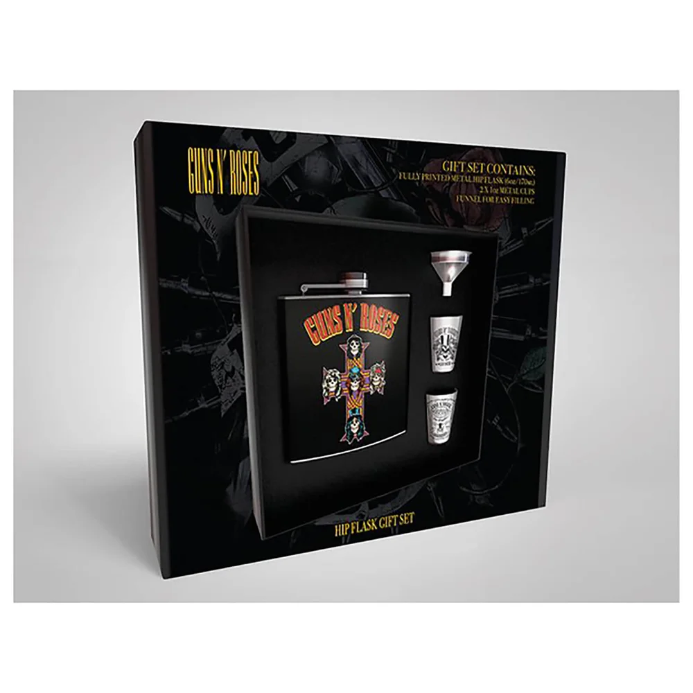 Guns N' Roses Hip Flask Set Afbeelding 1
