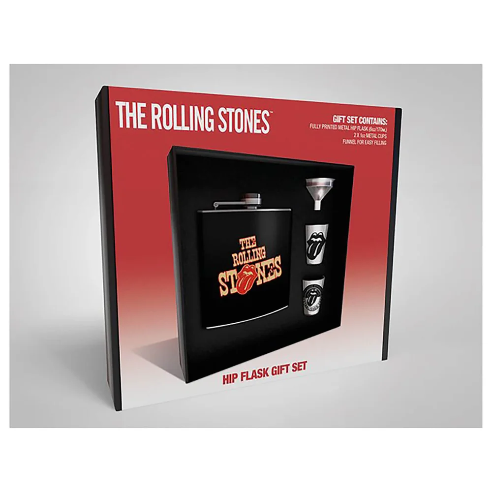 The Rolling Stones Hip Flask Set Afbeelding 1