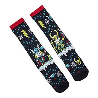 Thor Ugly Xmas Knit - Socks - One Size Afbeelding 1