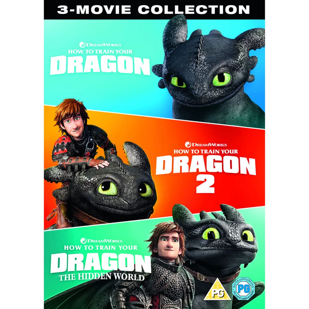 How to Train Your Dragon - 3 film collectie Afbeelding 1