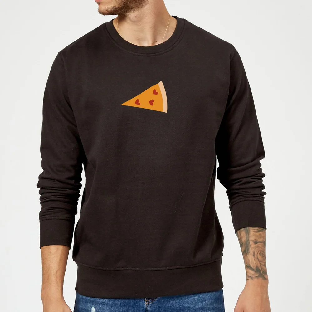 Pizza Part Sweatshirt - Black - S - Zwart Afbeelding 1