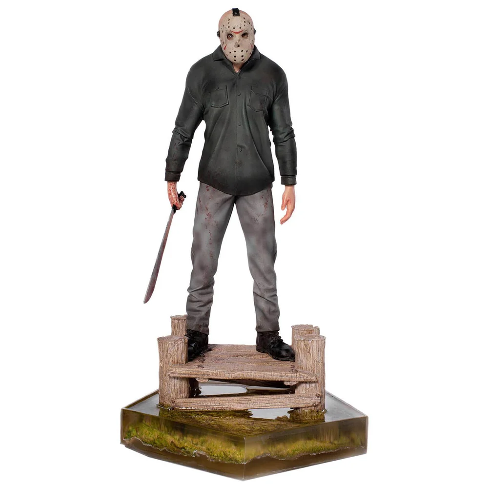 Iron Studios Friday the 13th Deluxe Art Scale Statue 1/10 Jason 25 cm Afbeelding 1