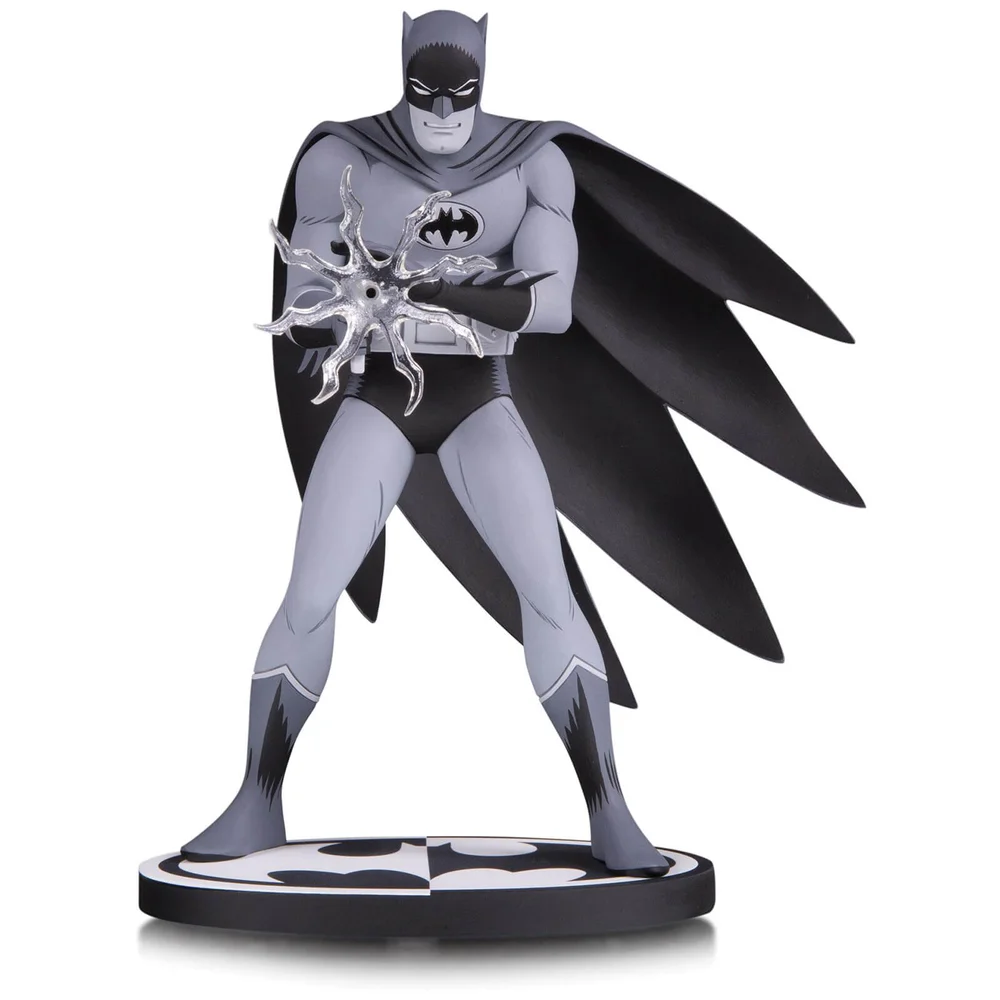 DC Collectibles Batman Black & White Batman beeldje door Jiro Kuwata (16 cm) Afbeelding 1