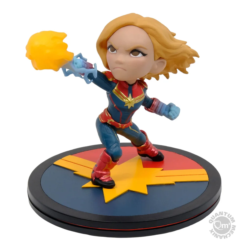 Quantum Mechanix Marvel Captain Marvel Q-Fig Diorama Afbeelding 1