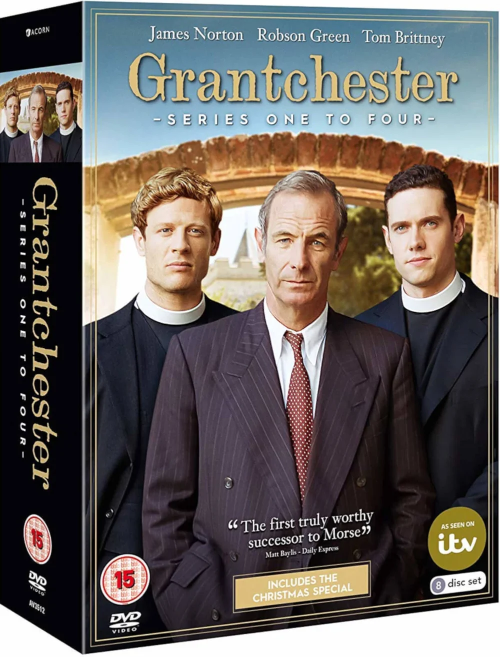 Grantchester Series 1-4 Boxed Set Afbeelding 1