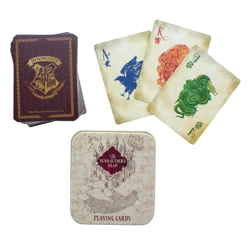 Harry Potter Marauders Map Playing Cards Afbeelding 1