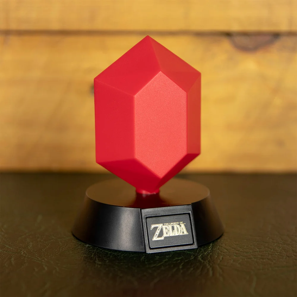 The Legend of Zelda Red Rupee Icon Light Afbeelding 1