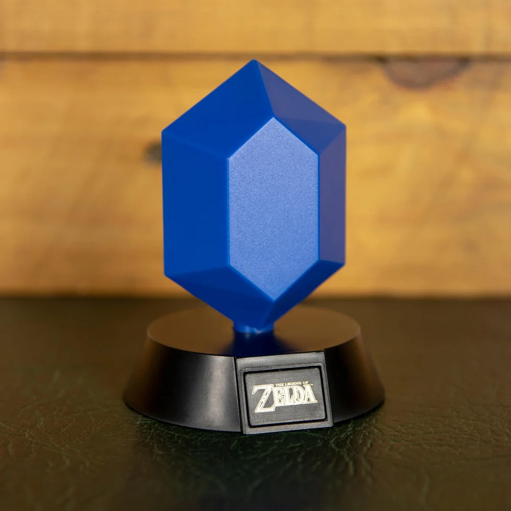 The Legend of Zelda Blue Rupee Icon Light Afbeelding 1