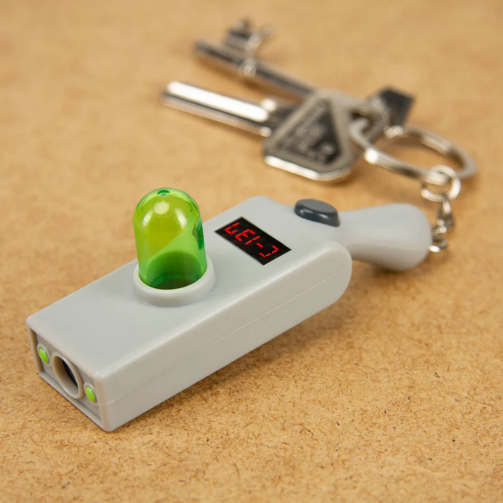 Rick and Morty Portal Gun Keyring Light Afbeelding 1