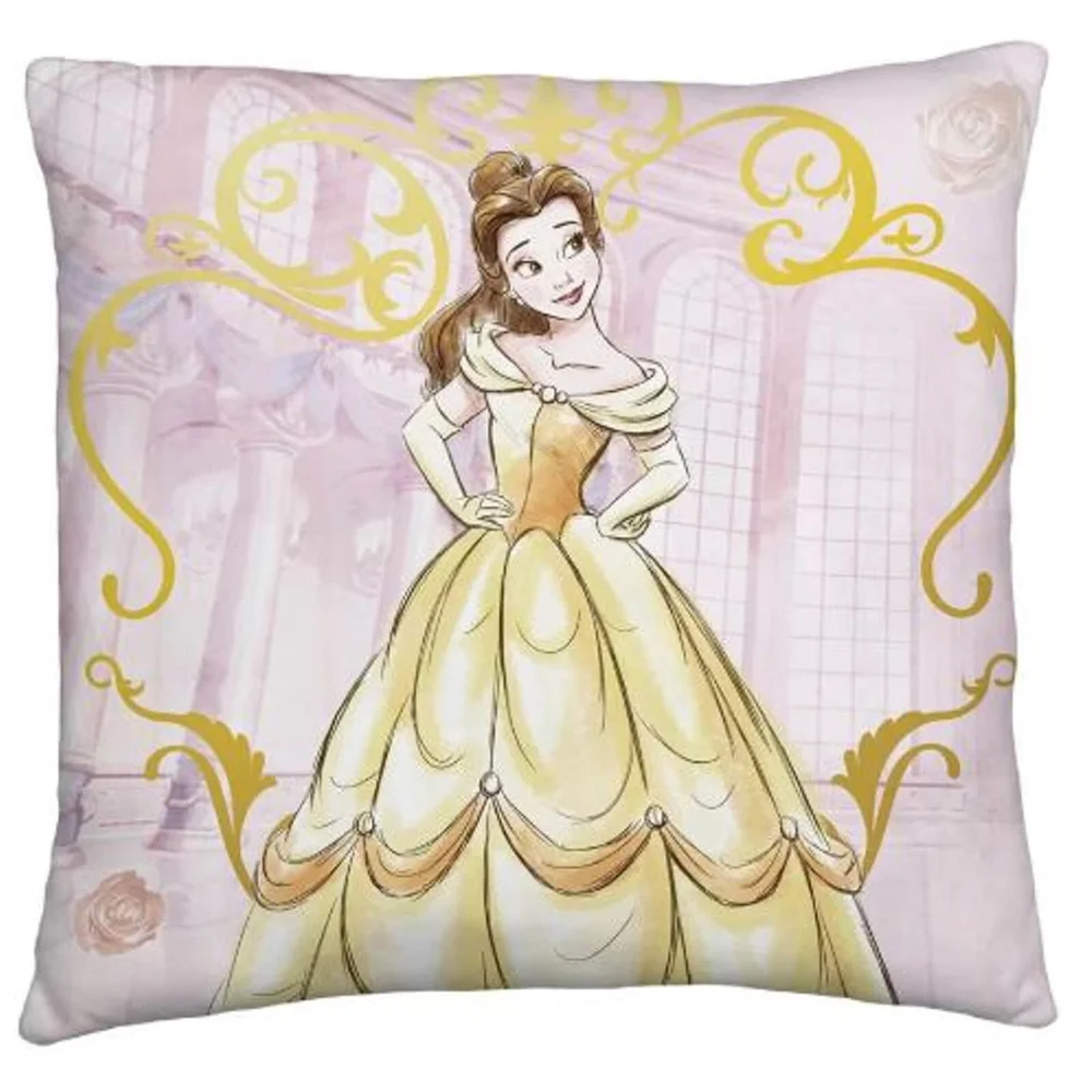 Disney Beauty and the Beast Reversible Cushion Afbeelding 1