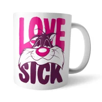 Looney Tunes Love Sick Sylvester Mug - undefined undefined