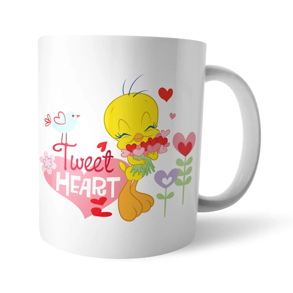 Looney Tunes Tweet Heart Tweety Pie Mug Afbeelding 1