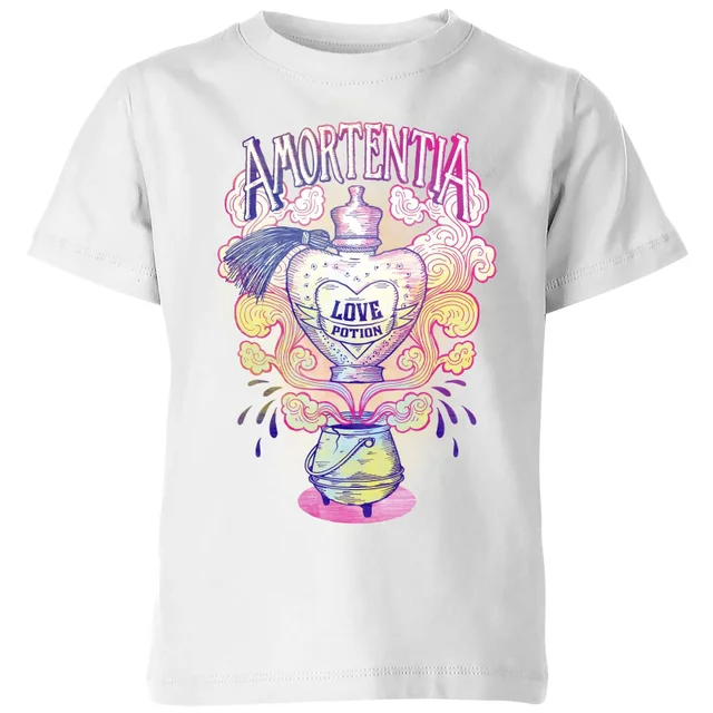 Harry Potter Amorentia Love Potion kinder t-shirt - Wit