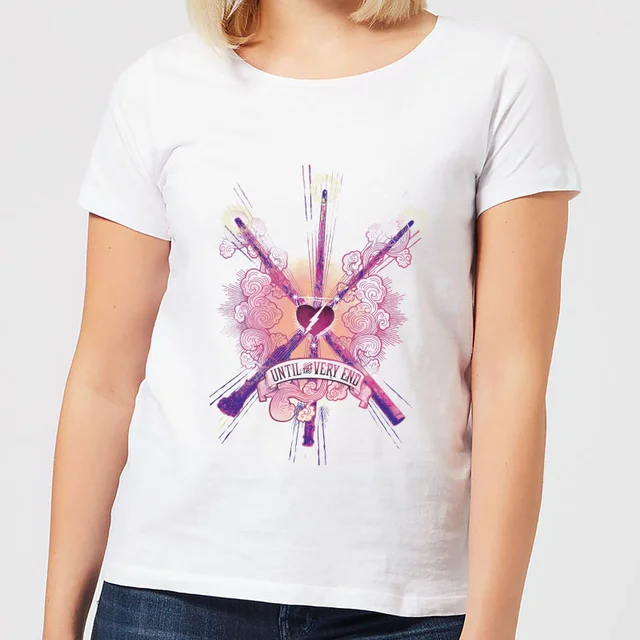 Harry Potter Until The Very End dames t-shirt - Wit