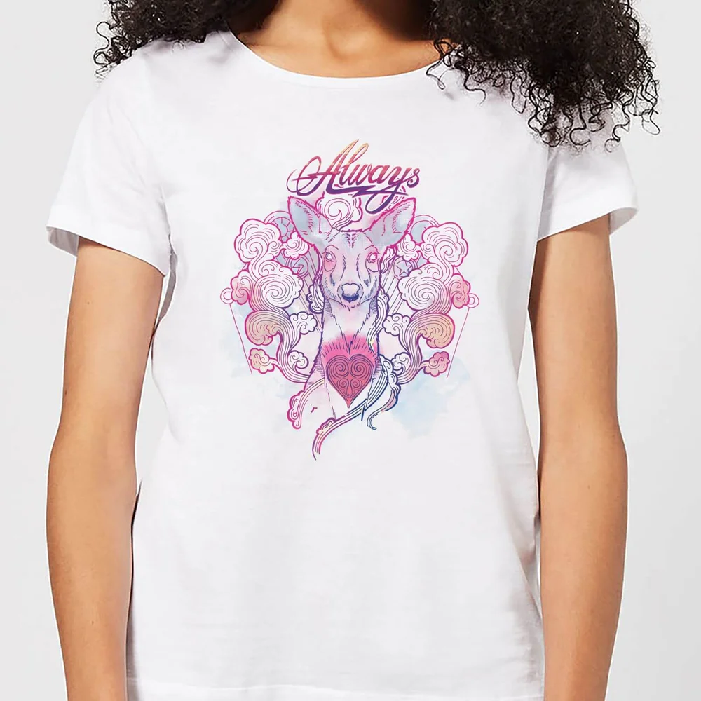 Harry Potter Always dames t-shirt - Wit - XS Afbeelding 1