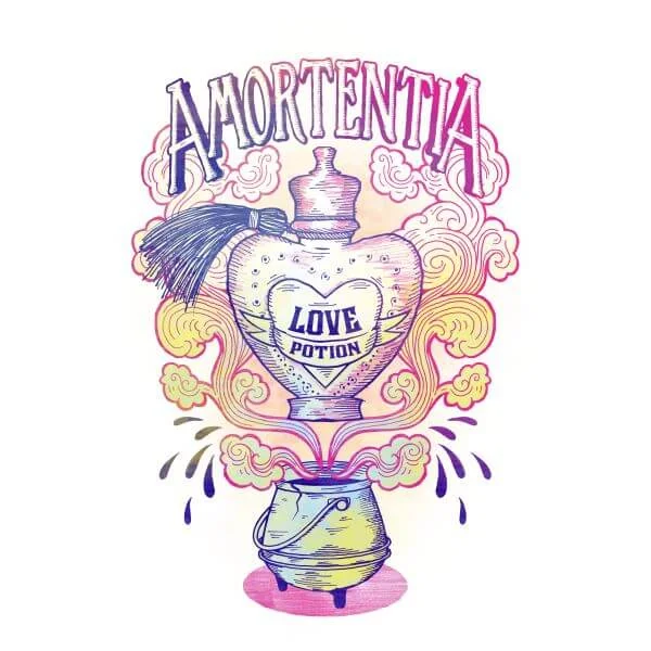 Harry Potter Amorentia Love Potion dames t-shirt - Wit